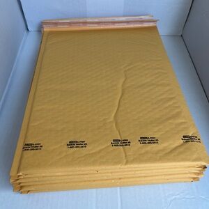 NEW ULINE Bubble and padded Mailers  10 S-9989 + 10 S-1413